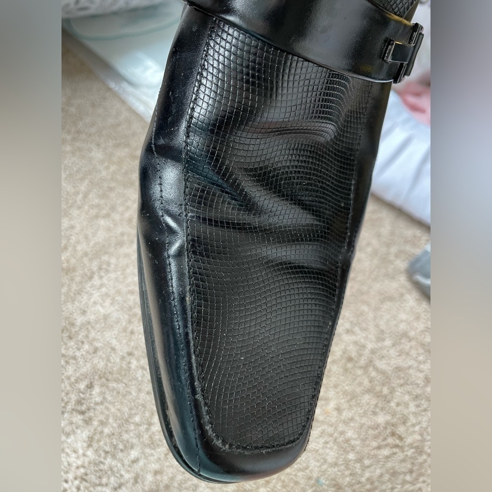 Men’s Genuine Leather Stacy Adam’s Beau pointed square. - Picture 4 of 5